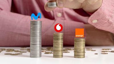 Orange, Movistar y Vodafone tienen las tarifas más caras: casi un 30 % más que otros operadores